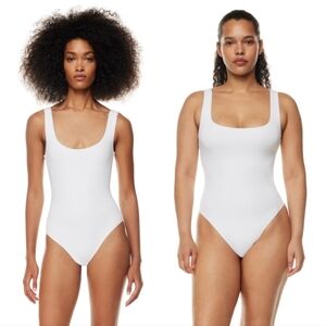 Aritzia Babaton Brown Contour Tank Bodysuit Size L